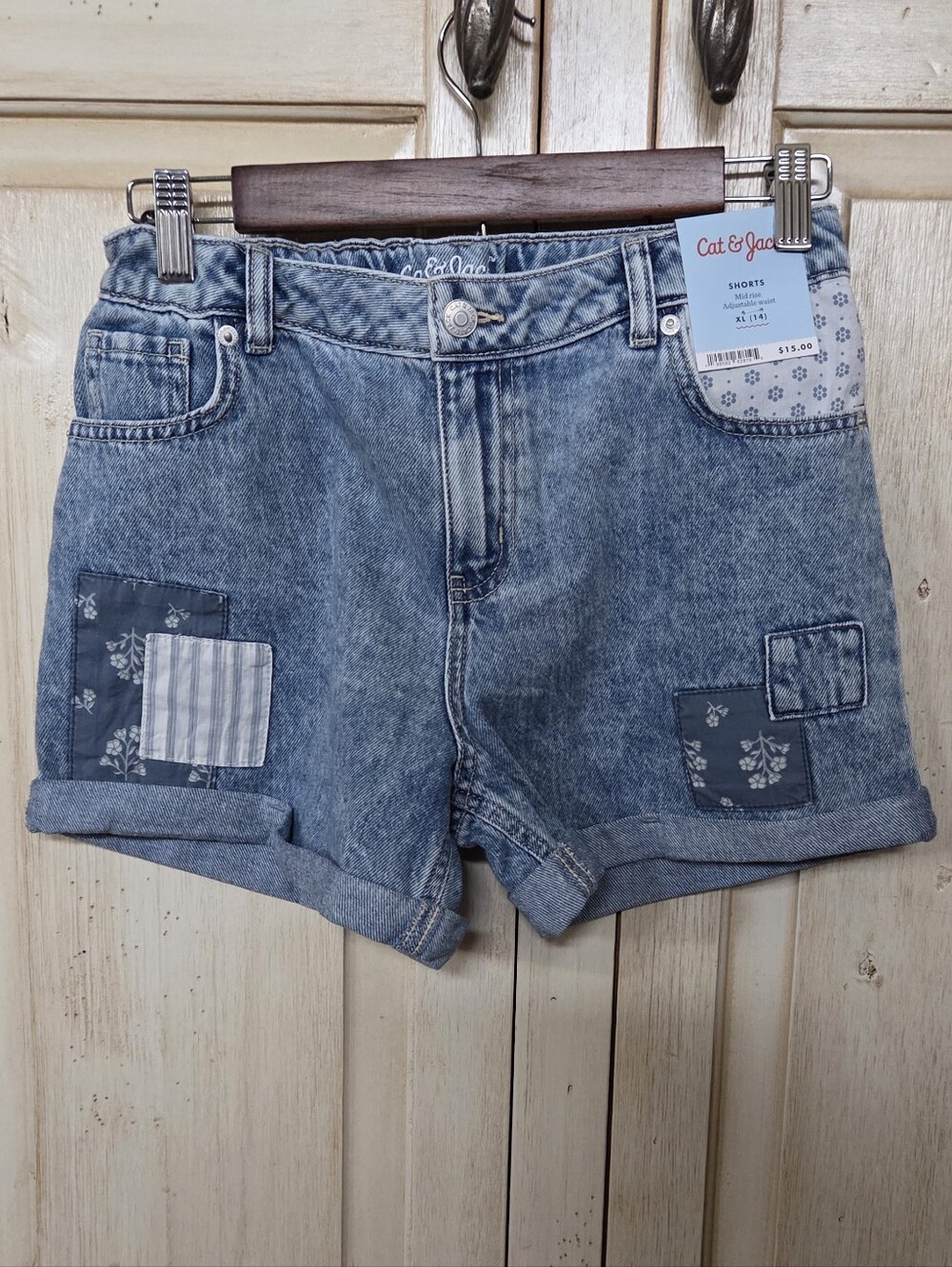 Cat & Jack Jean Shorts / Size 14